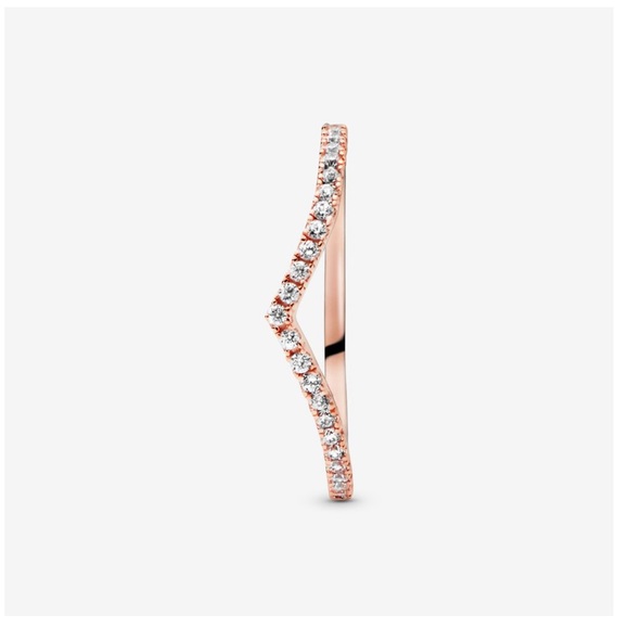 rose gold diamond pandora ring - Picture 2 of 7